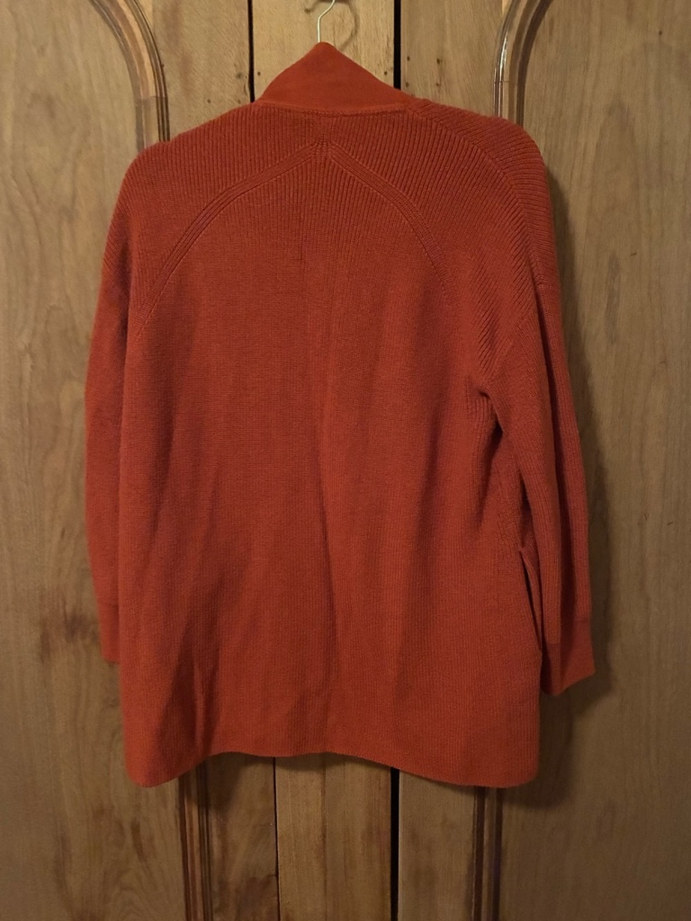 lululemon athletica Open-Front Orange Knit Cardigan - Picture 2 of 2